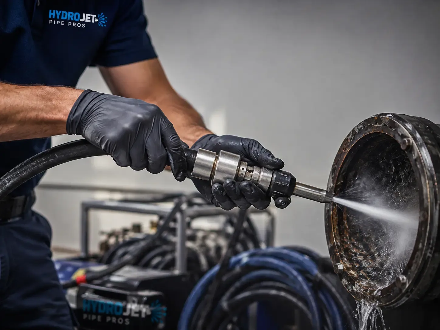 Hydro Jet Pipe Descaling in Petaluma, CA